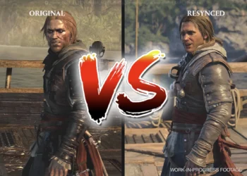 Assassin's Creed Black Flag Resynced kontra oryginał. Porównanie grafiki