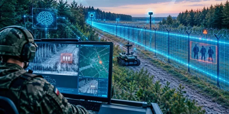 Granicy z Białorusią pilnują maszyny. Polskie wojsko ujawnia kulisy Inteligentnej Granicy