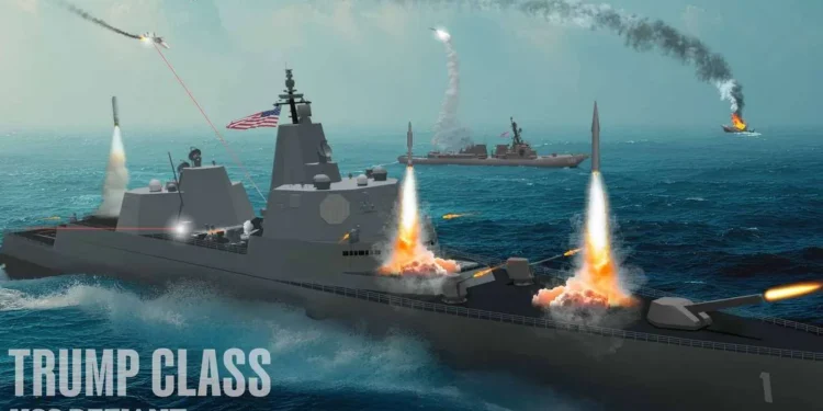 Zbudują gigantyczny pancernik klasy Trump. Z laserami na pokładzie
