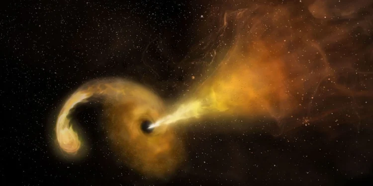Wędrująca czarna dziura pożarła gwiazdę. Niepokojące odkrycie NASA