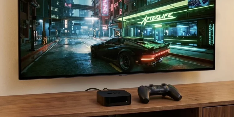 Ależ czekam na konsolę Apple'a. Cyberpunk 2077 na iPhonie to pokaz siły