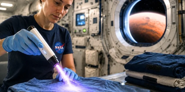Astronauci dostaną pistolet do prania. Strzela zimną plazmą