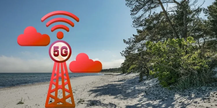 Nad polskim morzem internet w telefonie zasuwa. Cztery razy szybciej