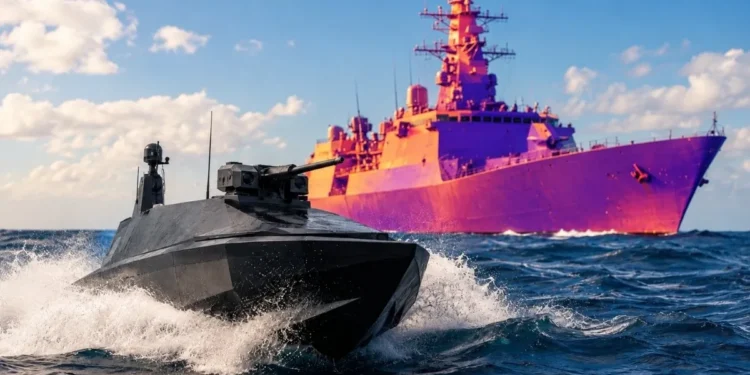 Koszmar na oceanach. Pływające roboty dostaną mocarną broń