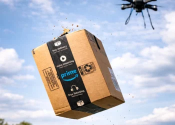 Trzy metry do ziemi i zero litości. Tak wygląda dostawa dronem