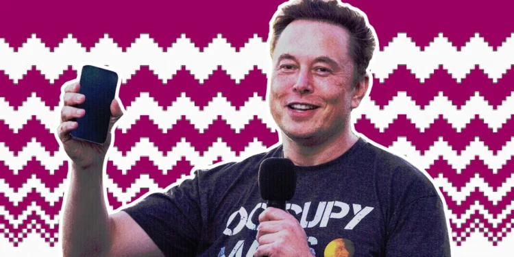 Musk pokazał prototyp telefonu od SpaceX. Wybrańcom