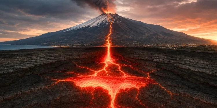Pod Sycylią działa „przeciekająca rura”. Tak powstała Etna?