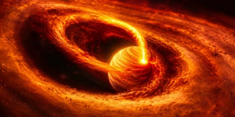 Zajrzeli do fabryki planet. Kosmiczny plac budowy ożył