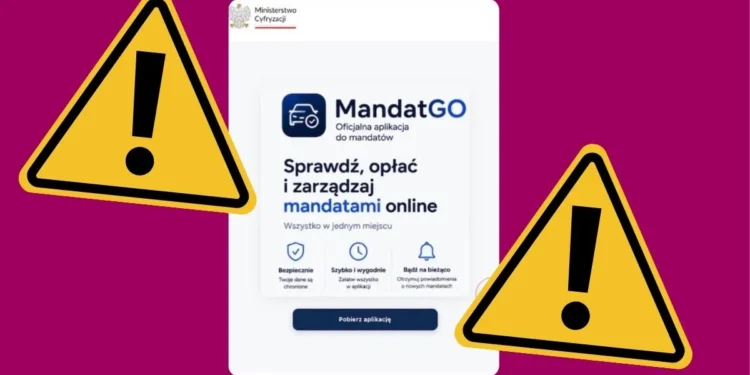 Nowa aplikacja do opłacania mandatów. Uważaj na nią