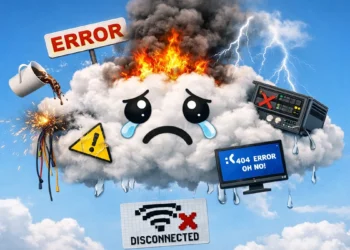 Internet nie działa. Wszystko leży, a my wisimy na kilku miliarderach