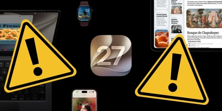 Zablokowałem sobie iPhone'a. iOS 27 ma poważny błąd