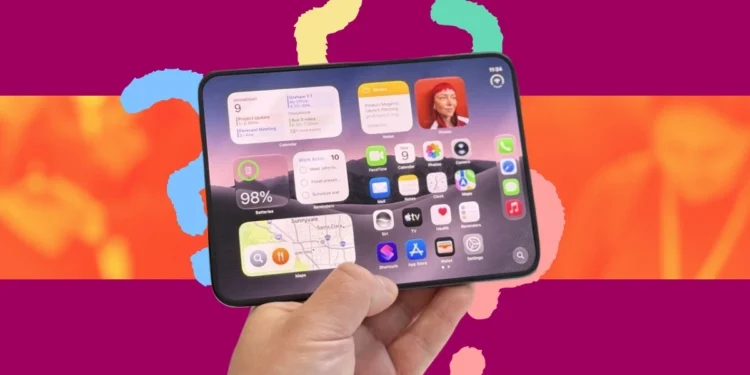 Ułyszałem, że iPhone Duo to pierwszy składak. Że co?