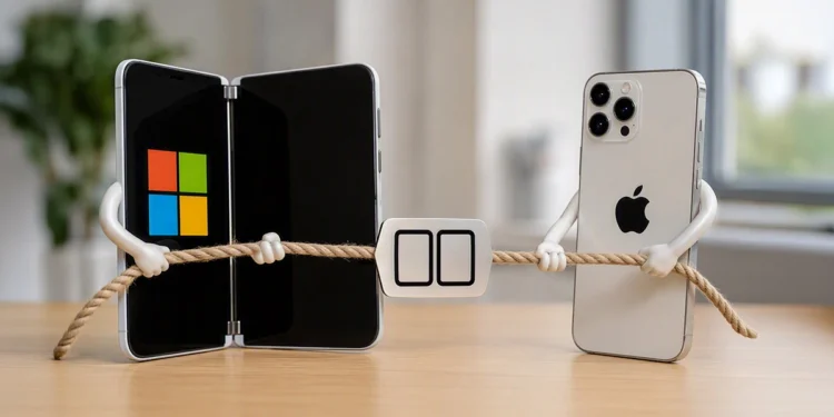 Apple okradł Microsoft z Duo. Ale prawda jest jeszcze boleśniejsza