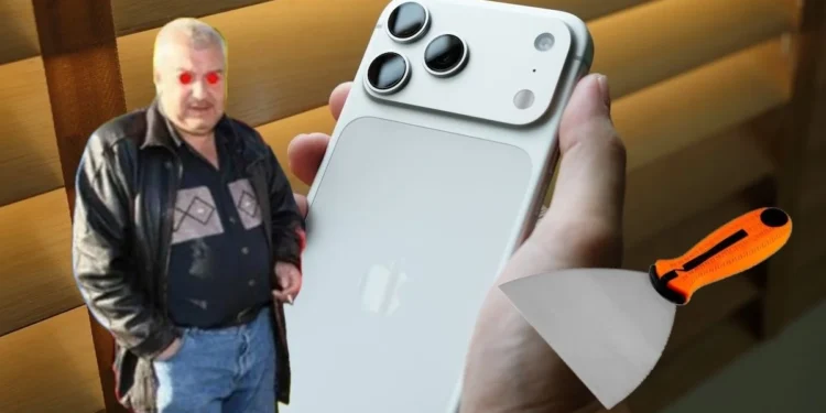 Szpachlują iPhone'y jak samochody. Handlarz Mirek, by się nie powstydził