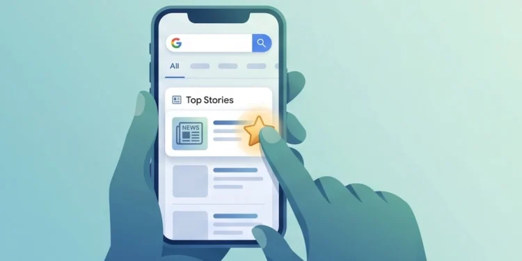 Jak ustawić preferowane źródła w Google News? Instrukcja krok po kroku