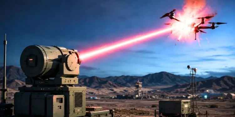 W grudniu ruszy ostre strzelanie do dronów. Z laserów