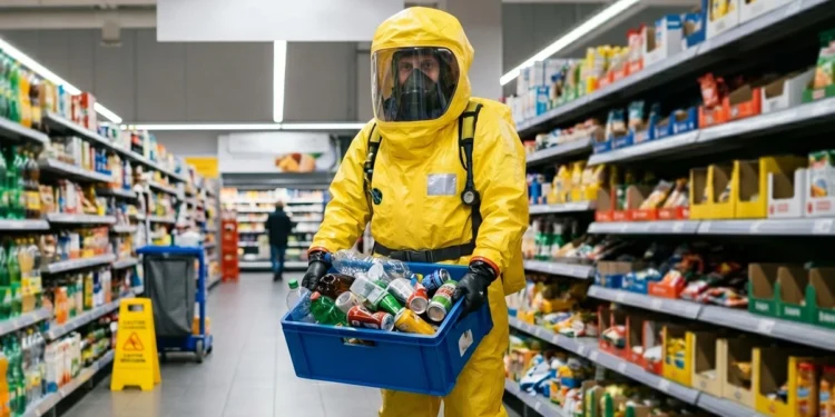 System kaucyjny zaniepokoił związek zawodowy. Brzydkim zapach i bakterie