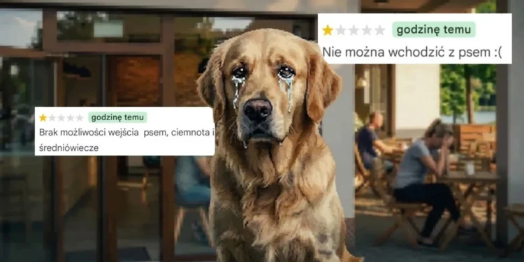 Afera o psy w kawiarni. Regulamin lokalu podpalił internet