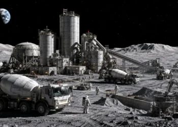 Księżycowy cement spędził pół roku w kosmosie. Wrócił mocniejszy