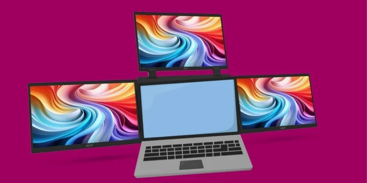 Laptop z czterema ekranami. Acer stworzył sprzęt ostateczny