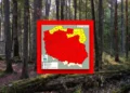 Niemal cała Polska na czerwono. Zagrożenie jak w środku lata