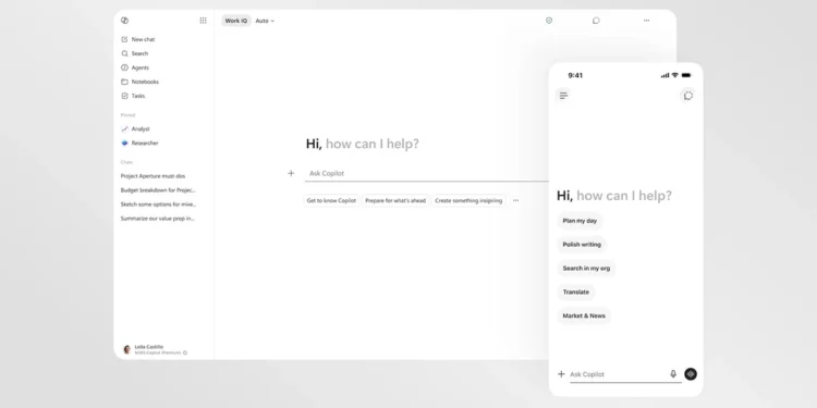 Microsoft kombinuje. Wracasz do pracy, a tam Copilot w garniturze