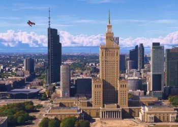 Polska w Microsoft Flight Simulator. Ale się przyłożyli, świetna robota