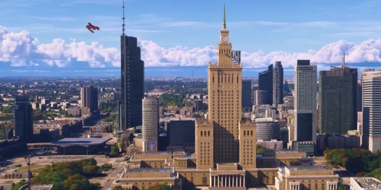 Polska w Microsoft Flight Simulator. Ale się przyłożyli, świetna robota