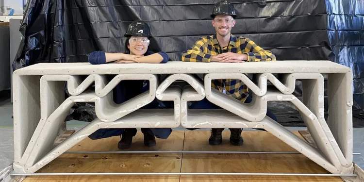 Mini-most z drukarki 3D przetrwał 900 kg obciążenia. Pokonała go miotła