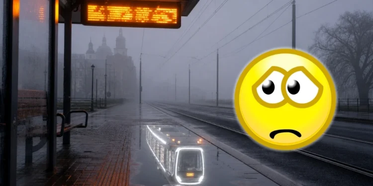Kraków znowu mnie załatwił. W tym mieście autobusy po prostu znikają