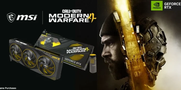 MSI ma specjalną wersję GeForce RTX 5080. Dla fanów Call of Duty
