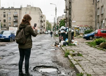 Będę chodził z telefonem i naprawiał miasto. Bez aplikacji dziury nie znikną