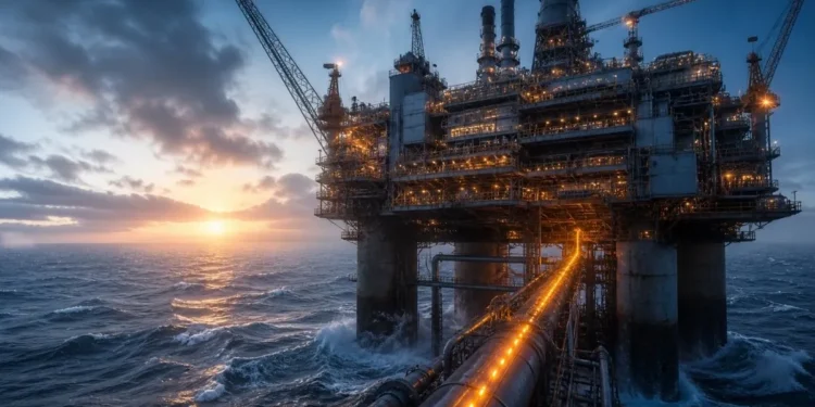 Nasza platforma na Morzu Północnym już działa. Tak dociera do nas gaz