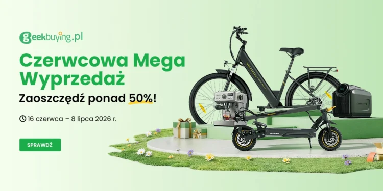 Mega wyprzedaż w Geekbuying. Klimatyzatory hulajnogi i coś specjalnego
