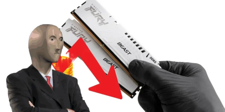 AMD ostrzega. Na tanią pamięć nie licz