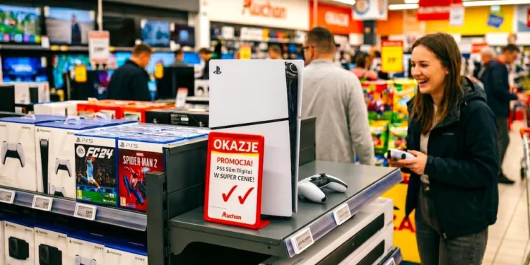 PS5 taniej niż na premierę. Sieć marketów ogłasza, będą kolejki