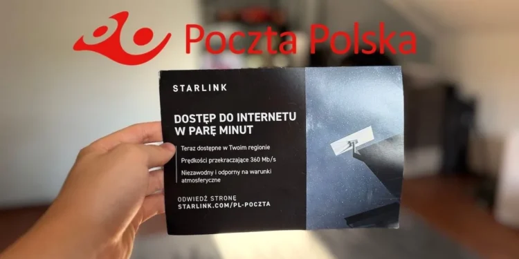 Listonosz przyniósł mi ulotkę Starlinka. Co tu się stało?