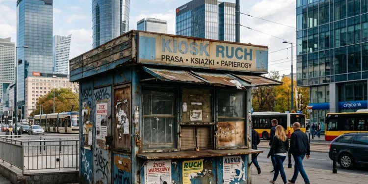 Chce ratować stary kiosk, zderza się z machiną. Tęsknię za tymi budami