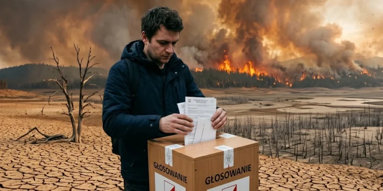 Zagłosujemy, czy planeta płonie. Prezydent ma chory plan 