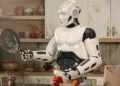 Robot uczył się sprzątać w wynajętym domu. Konieczny był remont