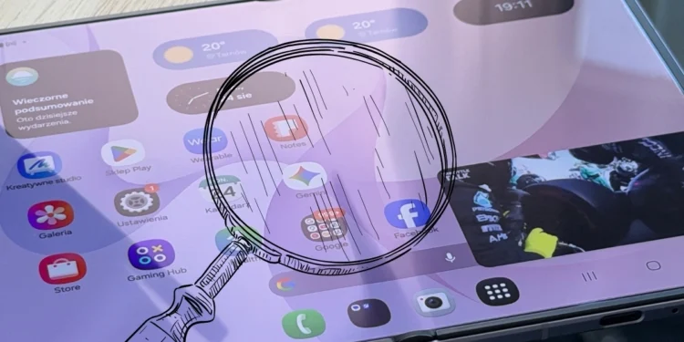 Galaxy Z Fold8 kontra czas. Czy po tygodniach używania pojawiła się bruzda?