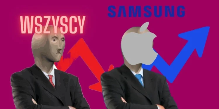 Przestaliście kupować tanie smartfony. Skorzystały dwie firmy