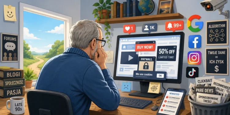 Dzisiejszy internet nie jest już moim internetem. I wcale nie dlatego, że jestem boomerem