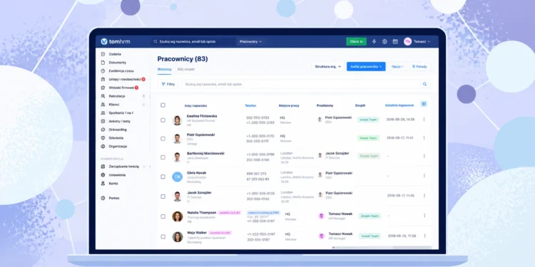 System HR porządkujący procesy HR i operacyjne