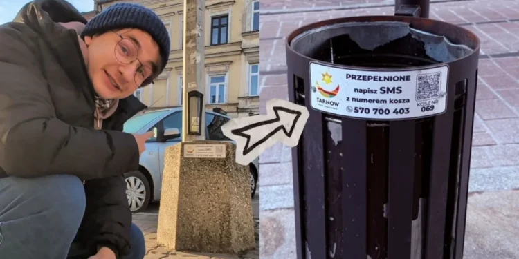 Wystarczy jeden SMS. Polskie miasto genialnie rozwiązało problem śmieci