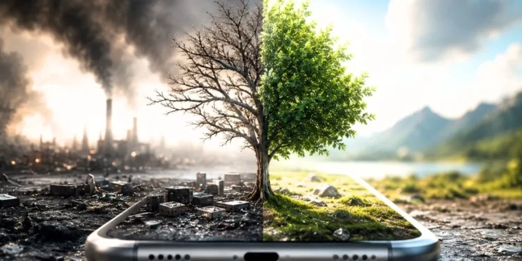 Kupujesz telefon i widzisz cenę. Teraz zobaczysz też, jak bardzo niszczysz planetę