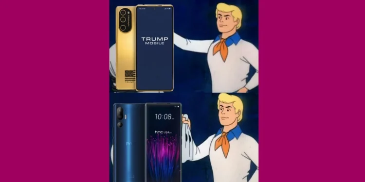 Telefon Trumpa to żart. Wzięli ten smartfon i przemalowali na złoto