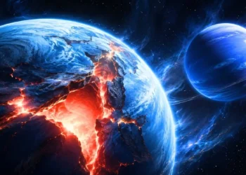 Na zewnątrz błękit, w środku magma. Uran i Neptun zaskakują