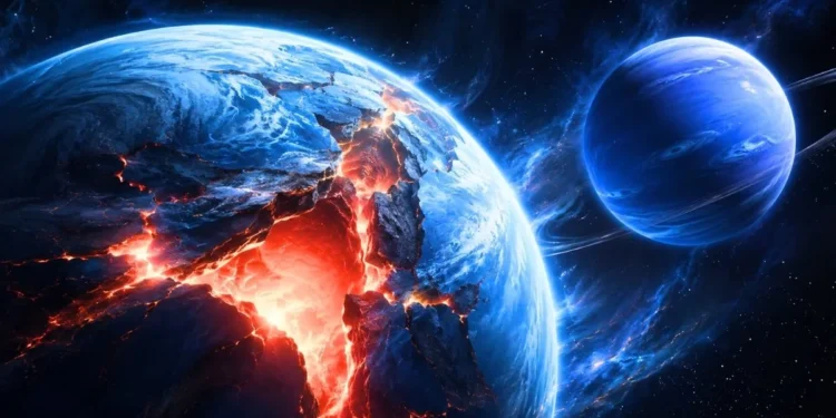 Na zewnątrz błękit, w środku magma. Uran i Neptun zaskakują