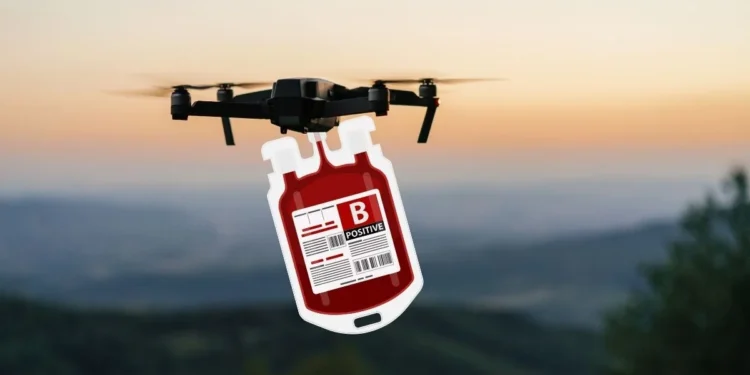 Krew przyleci dronem. Wojsko chce dostarczać ją rannym wprost na front